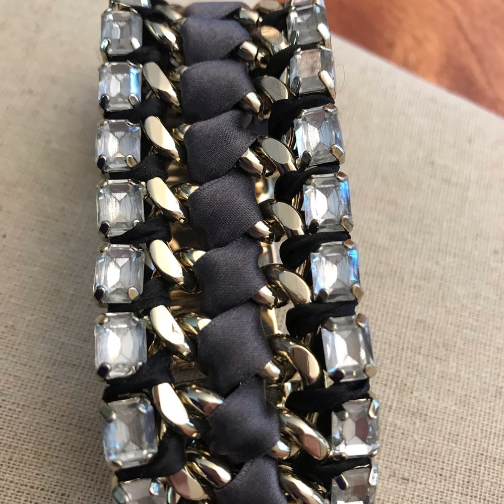Stella & Dot Ribbon Statement Bracelet